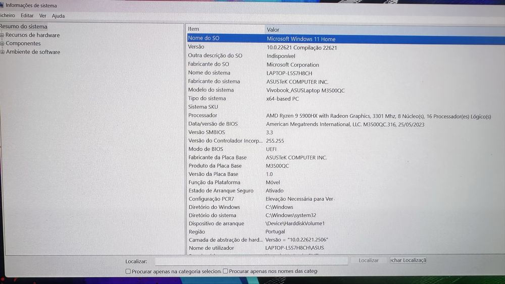 Portatil Asus Vivobook Pro