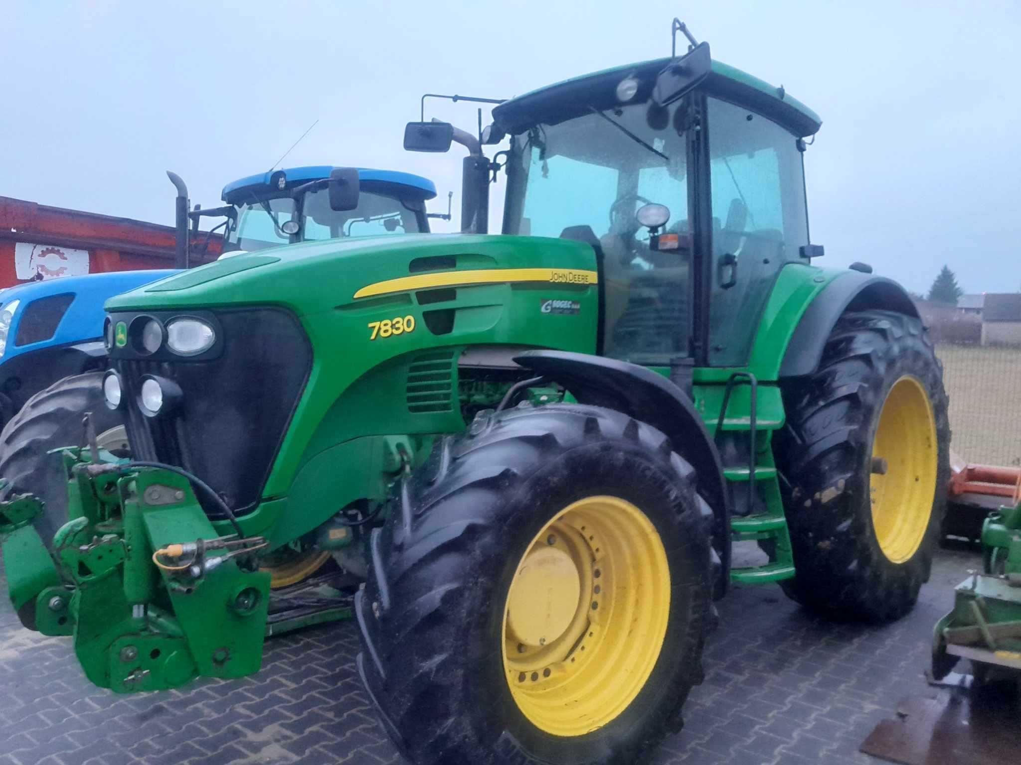 John deere 7830 ciagnik 7730 fendt 79 sprowadzony