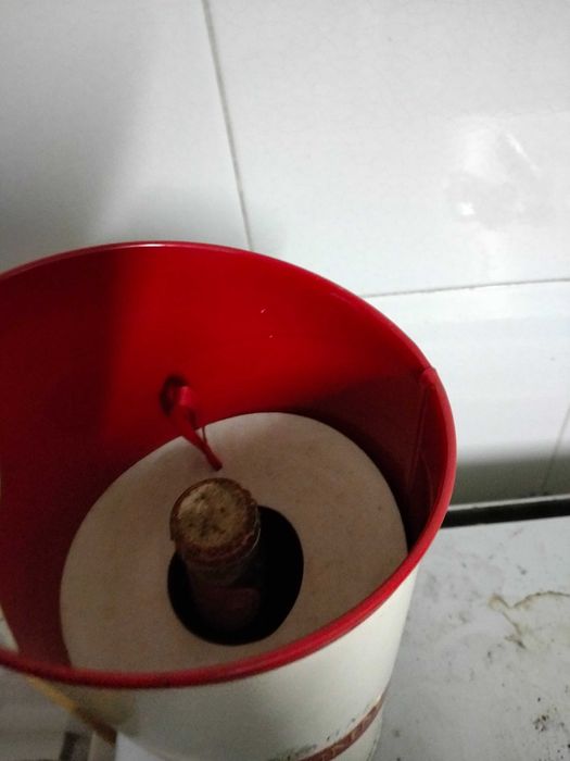 Caixa de whisky vazia