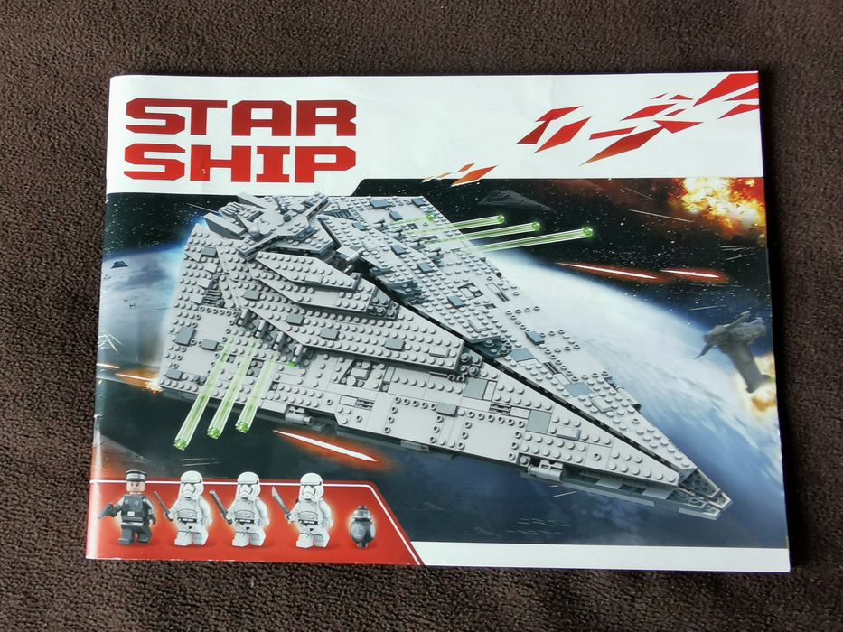 Star wars - star ship - tipo lego