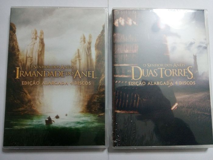 DVD "O senhor dos anéis", NOVO