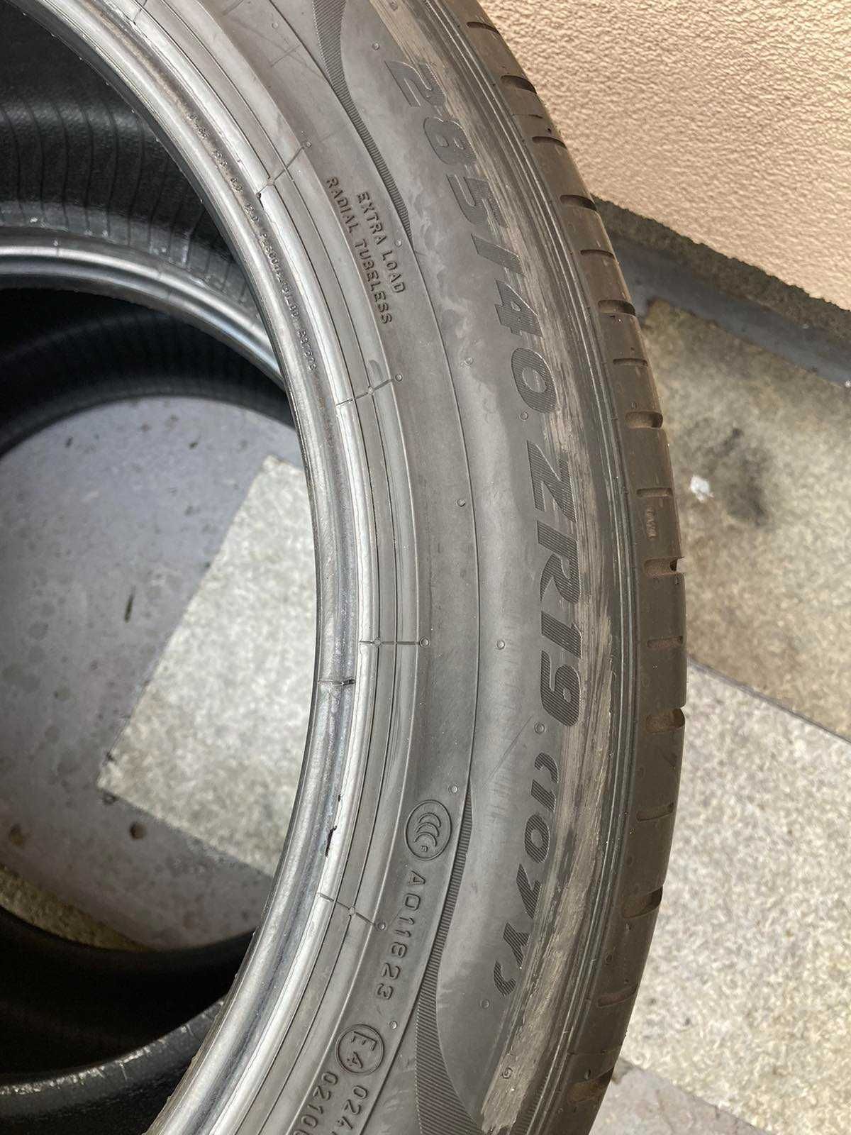 Літні шини Pirelli Pzero PZ4 255/45 R19 104Y M01 285/40 R19 111W M01