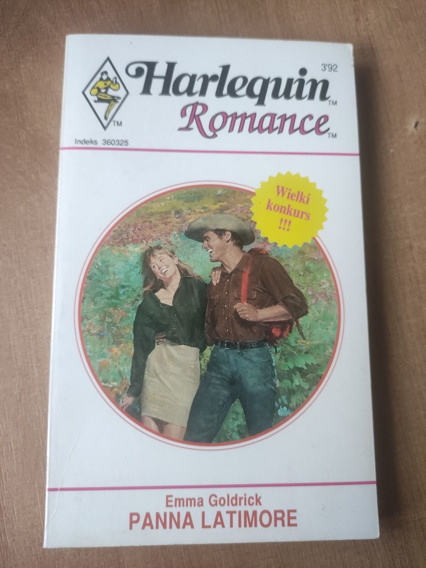 Harlequin Romanse 3/92 ,,Panna Latimore "