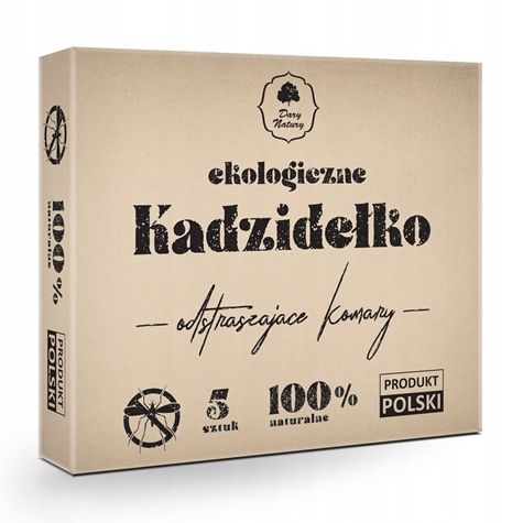 Kadzidełko Odstraszające Komary I Muchy Eko Dary Natury