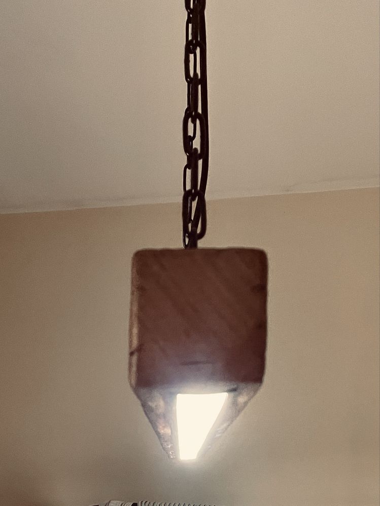 Candeeiro rústico