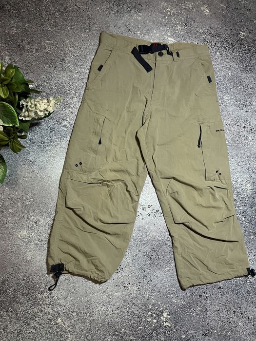Бежевые широкие трекинговые штаны брюки мужские Dolce Gabbana