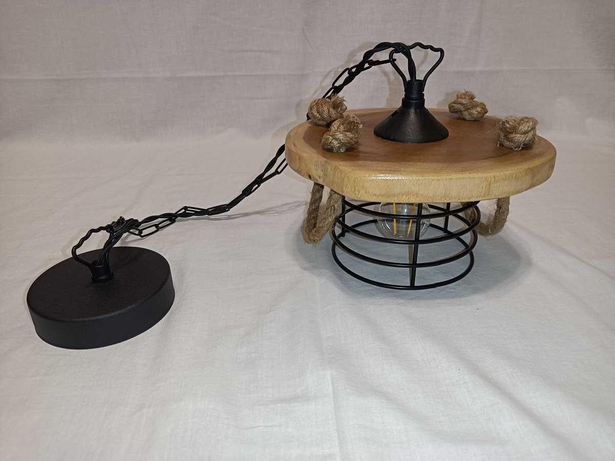 Lampa LOFT seria CASTLE Handmade