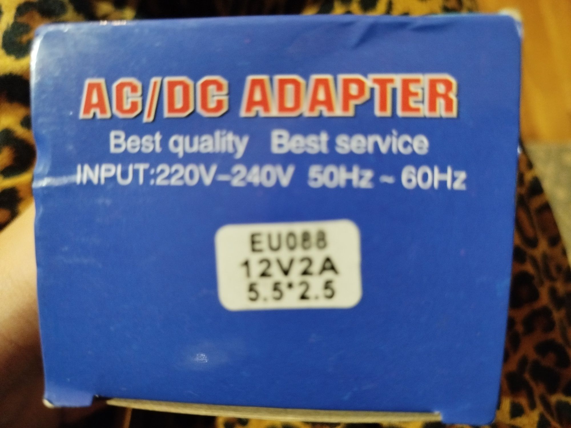 Блок живлення 12V 2A (5.5*2.5mm)