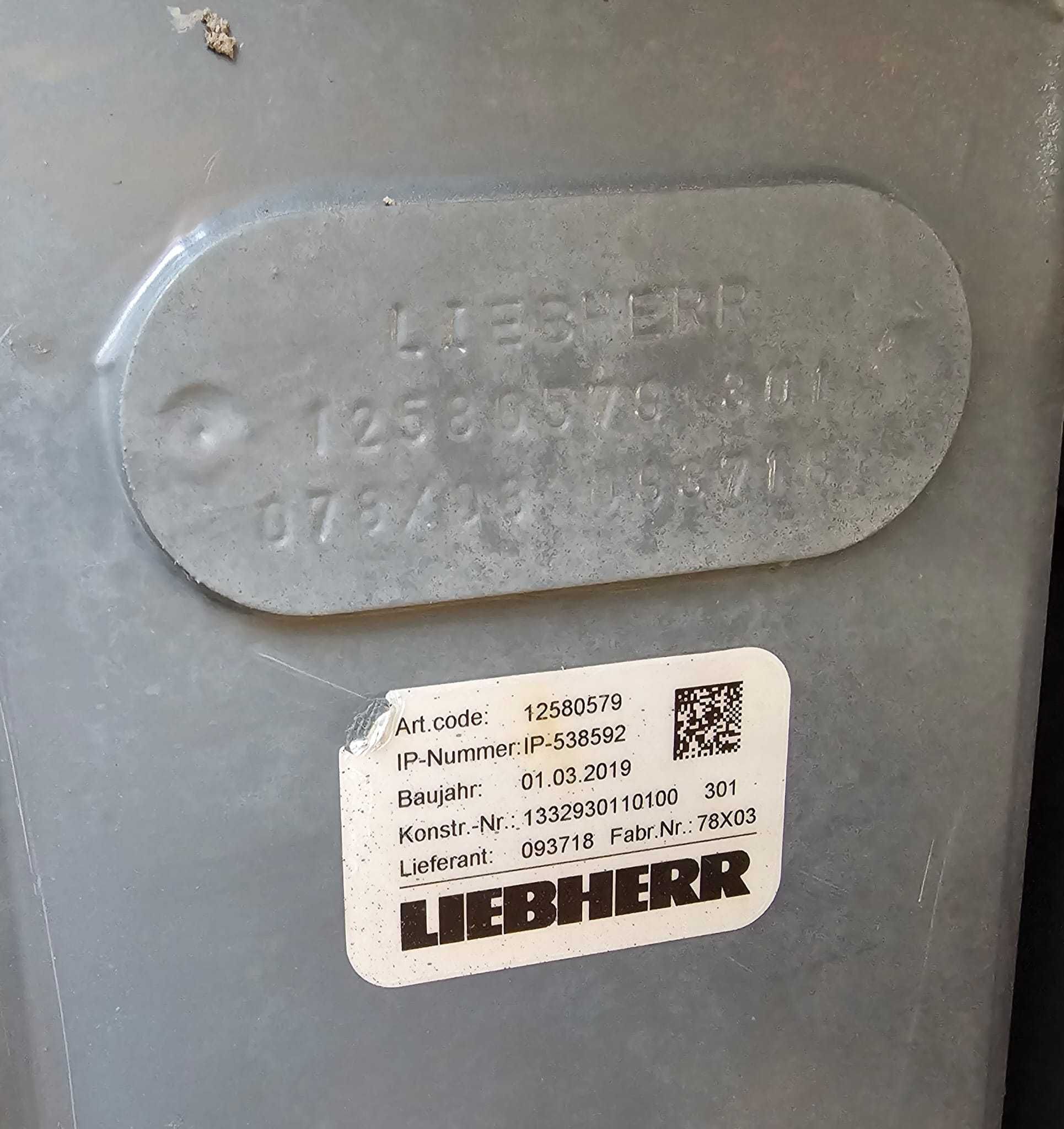 LIEBHERR L556 XPOWER 2019r Łyżka Wysoki Wysyp Szybkozłącze Centr. Smar