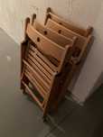 Drewniane krzesła składane Ikea frosvi