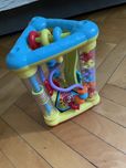 Grzechotka Zabawka piramida edukacyjna sensoryczna