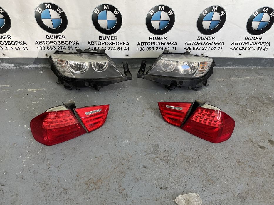 Бмв е90 рестайл фара фонарі