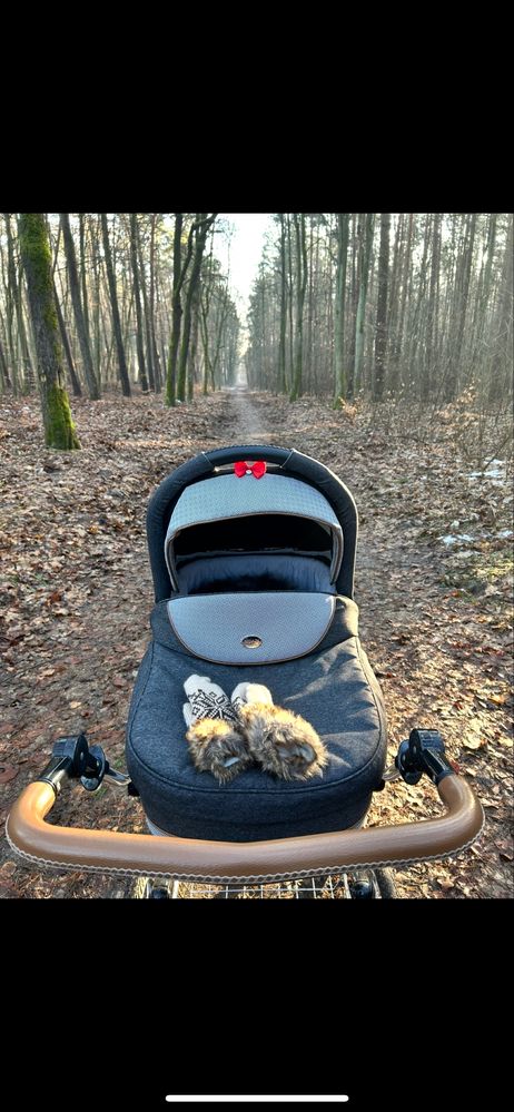 Wózek 2w1 Roan Emma w stylu retro