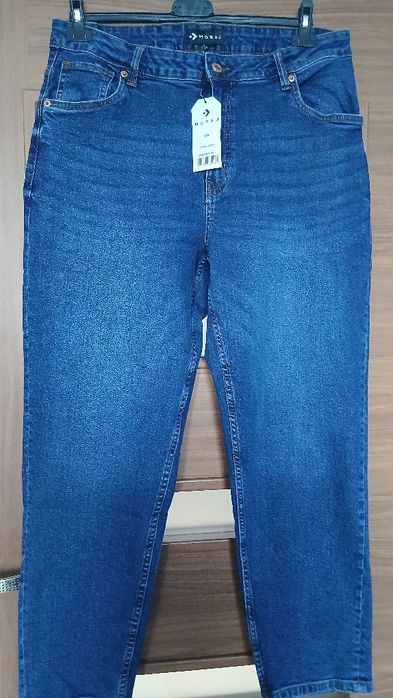 Polskie Spodnie jeansowe mom fit MORAJ
