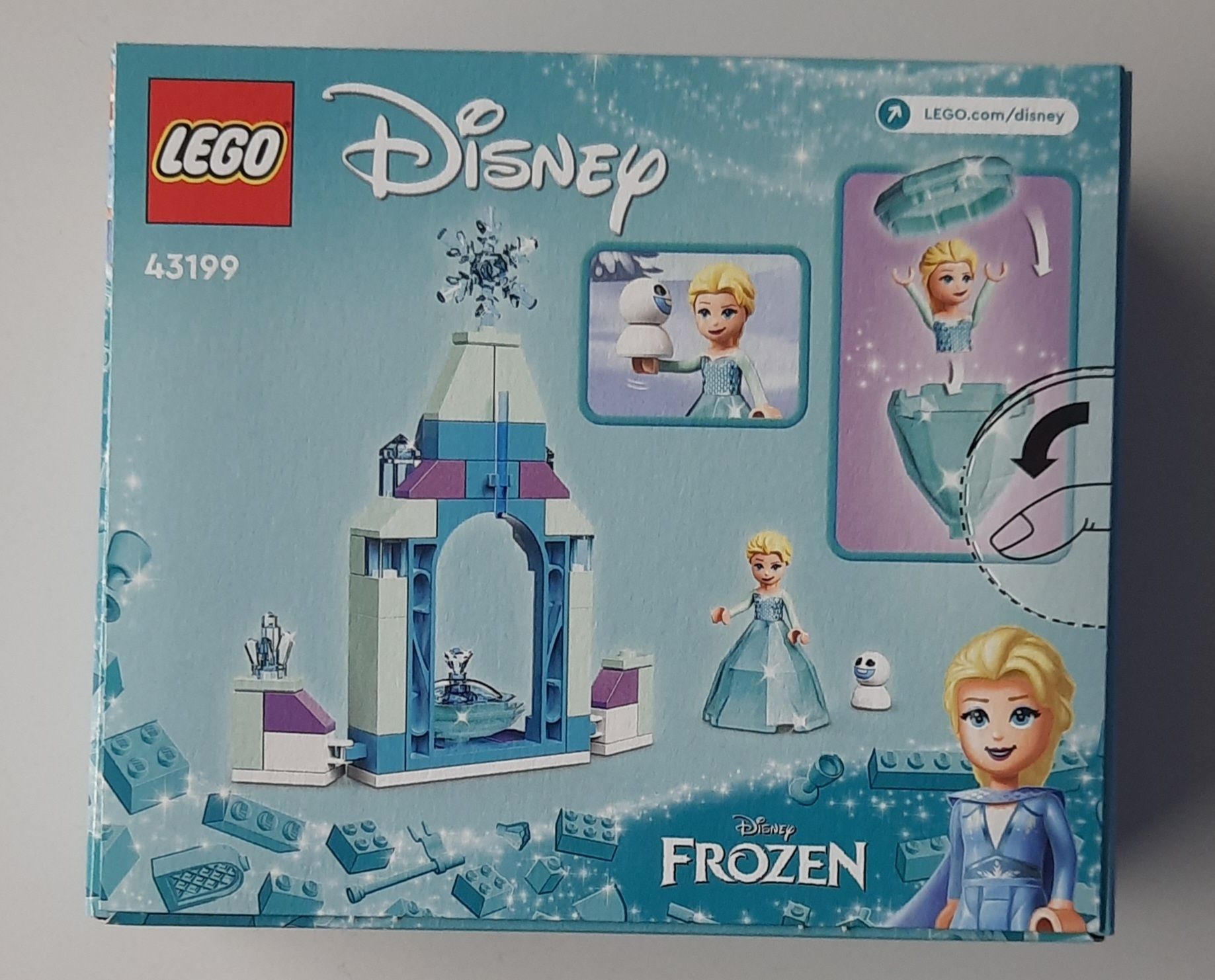LEGO 43199 Disney - Dziedziniec zamku Elzy