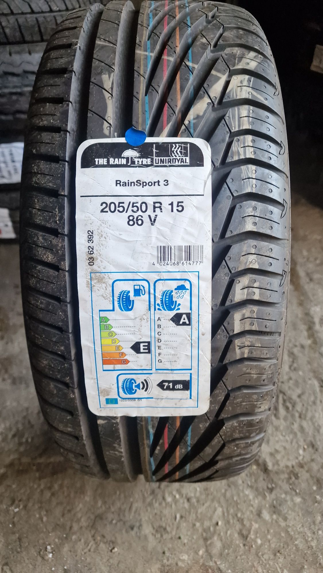 205/50r15 Uniroyal RainSport 3