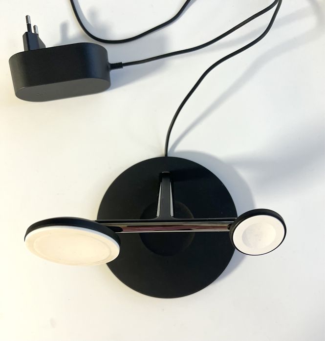 Бездротовий ЗП Belkin MagSafe 3in1 Wireless Charger, black