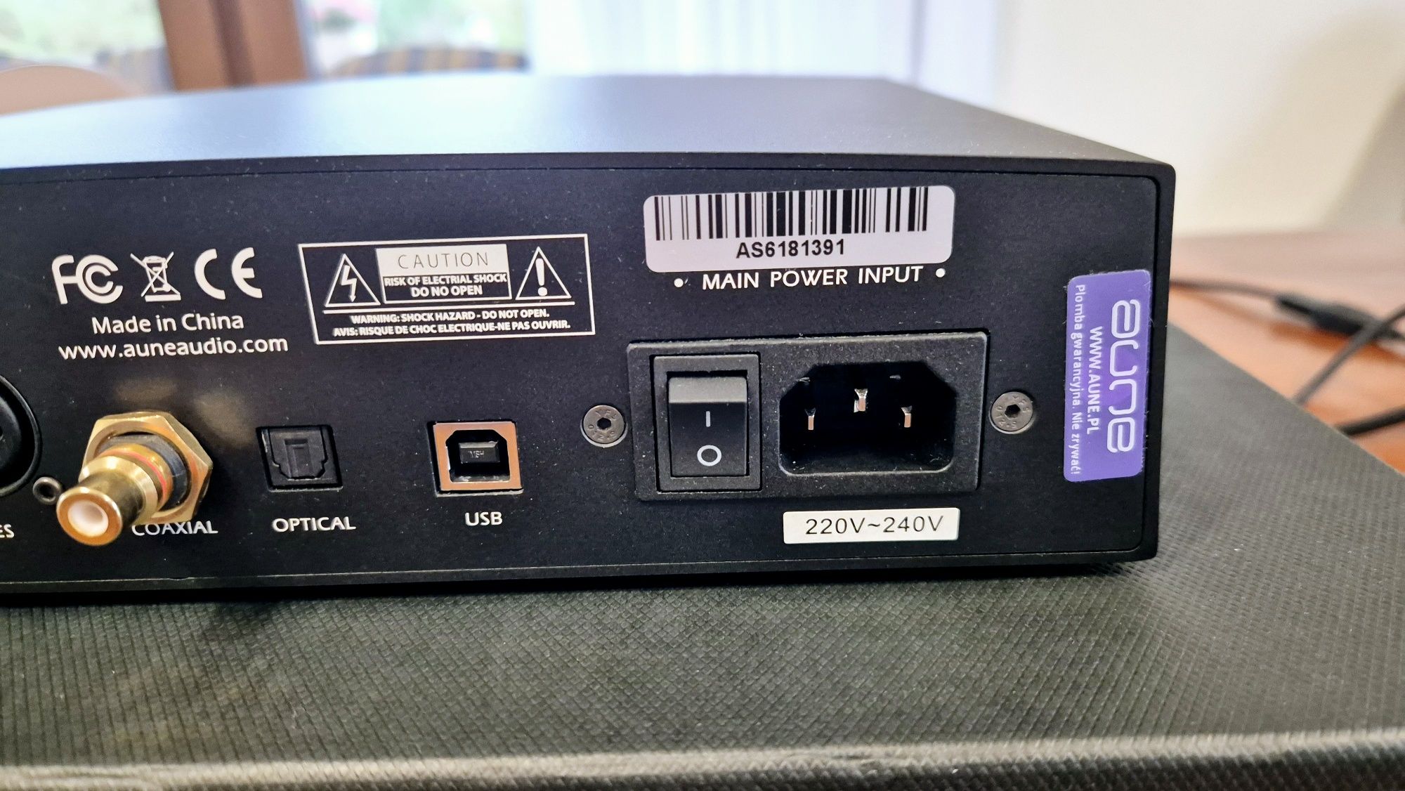 Wzmacniacz słuchawkowy DAC AUNE 6S PRO