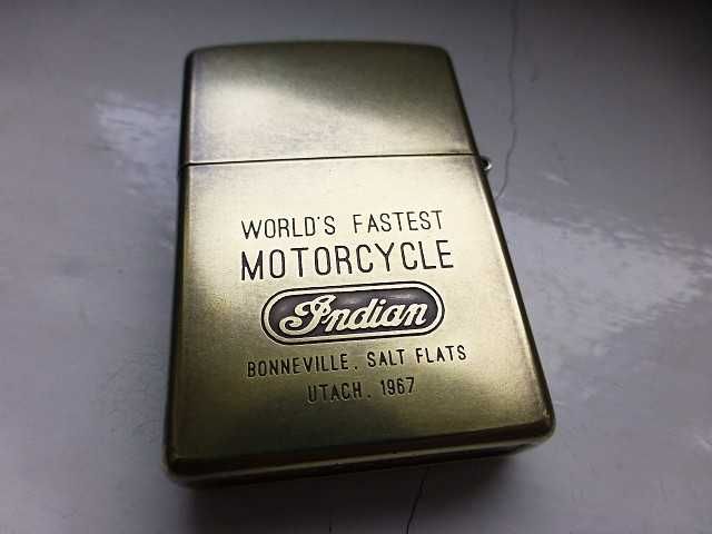 Zapalniczka Zippo Custom Mosiądz Indian Scout 1920 Spirit Of Munro