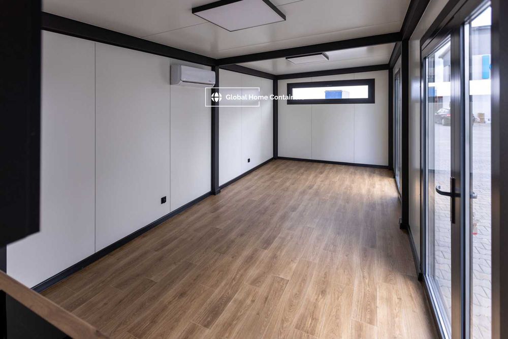 Kontener mieszkalny 12x3m pawilon mieszkalny tiny house dom modułowy