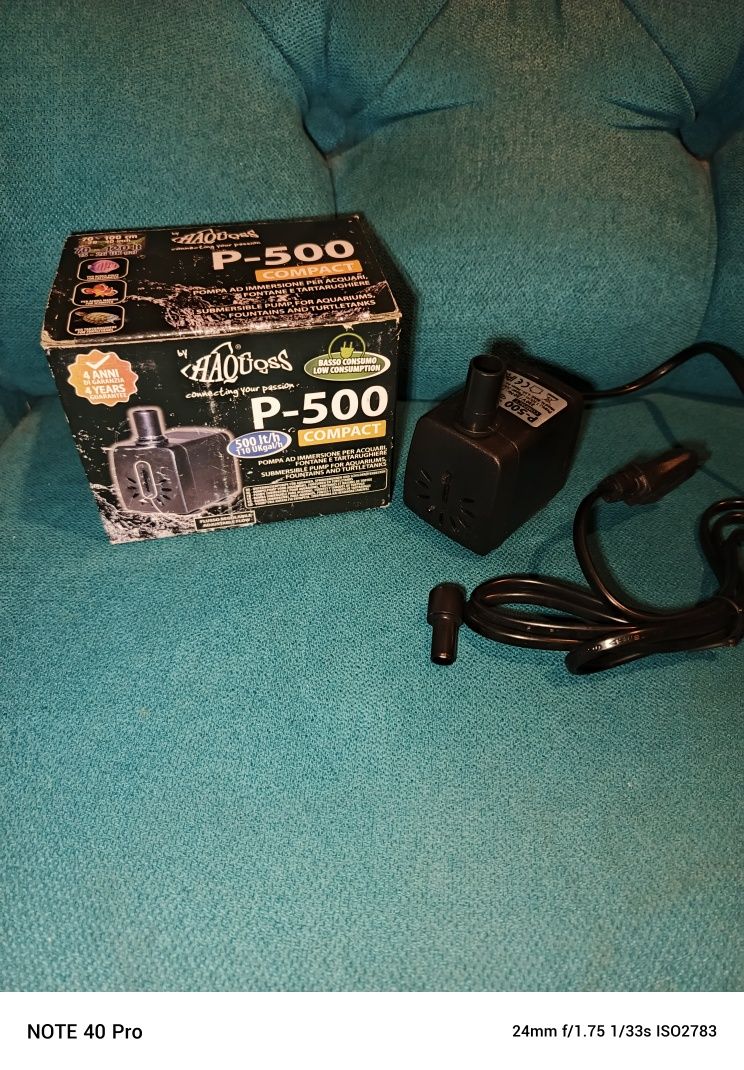 Haquoss P-500 compact pompa do akwarium głębinowa