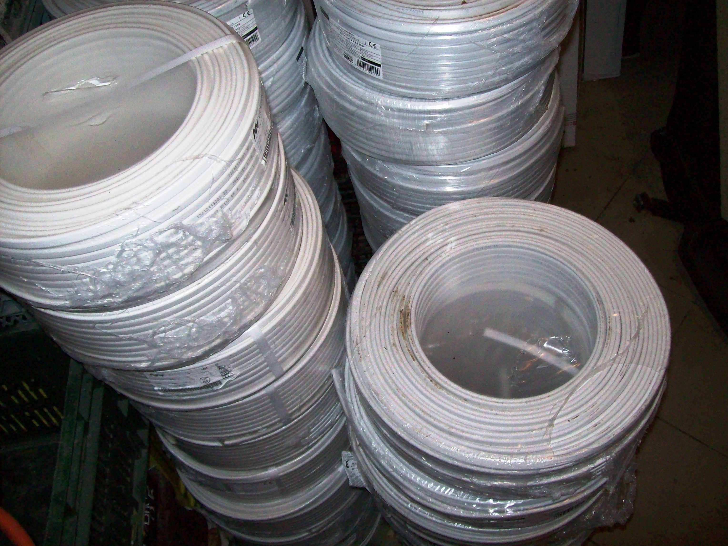 Przewód Kabel YDYP  3x1,5 Elpar  płaski 450/750v Polski podtynkowy