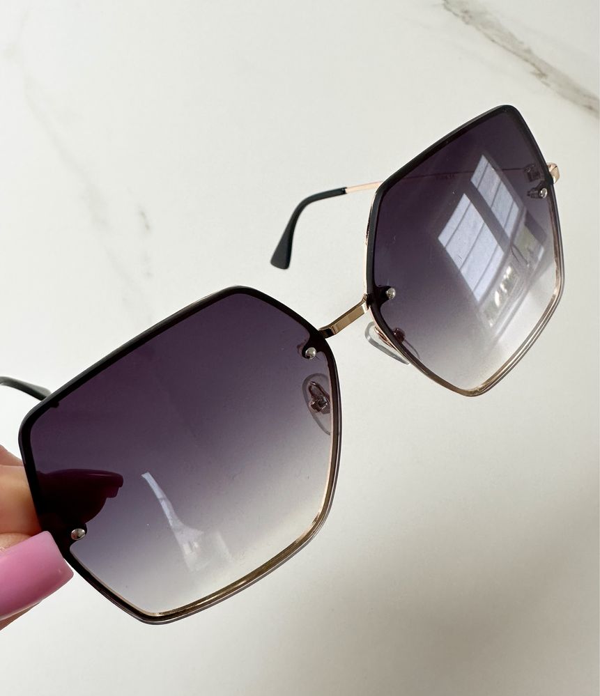 Duże okulary przeciwsłoneczne Luxbryle
