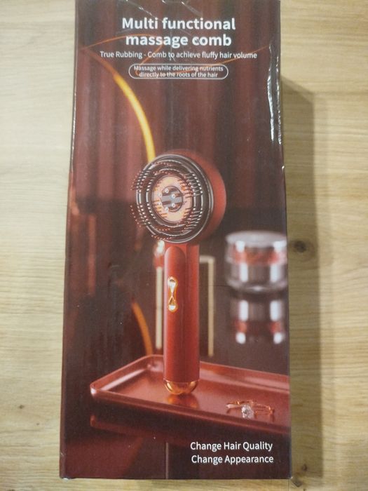 Wielofunkcyjny grzebień masujący