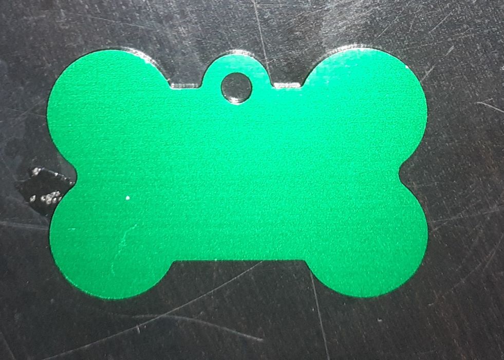 Chapa de alumínio para cão