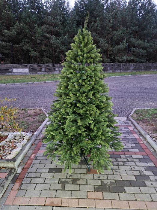 Choinka Sztuczna Świerk PE Gęsty 220cm