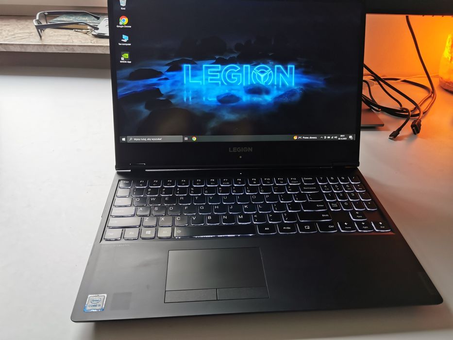 Laptop Gamingowy Lenovo Legion GTX 1660ti i5 9300hf SSD500 8GB RAM