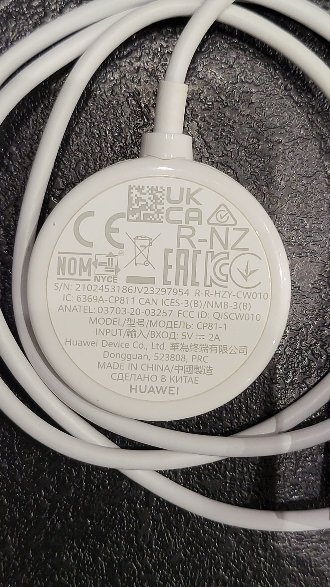 Ładowarka do zegarka smartwatcha Huawei CP81-1 oryginalna sprawna