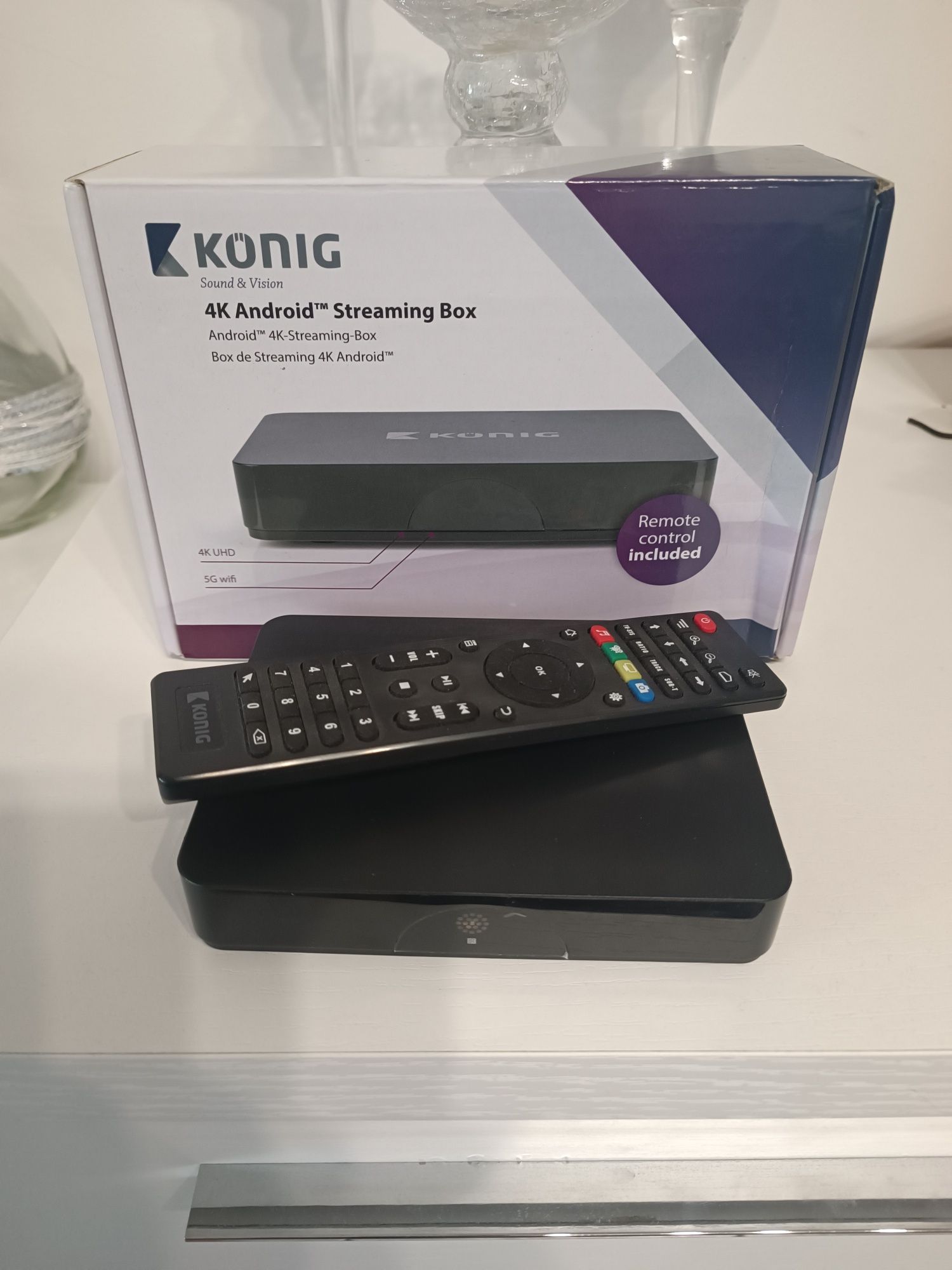 Box Android UHD 4K 5g