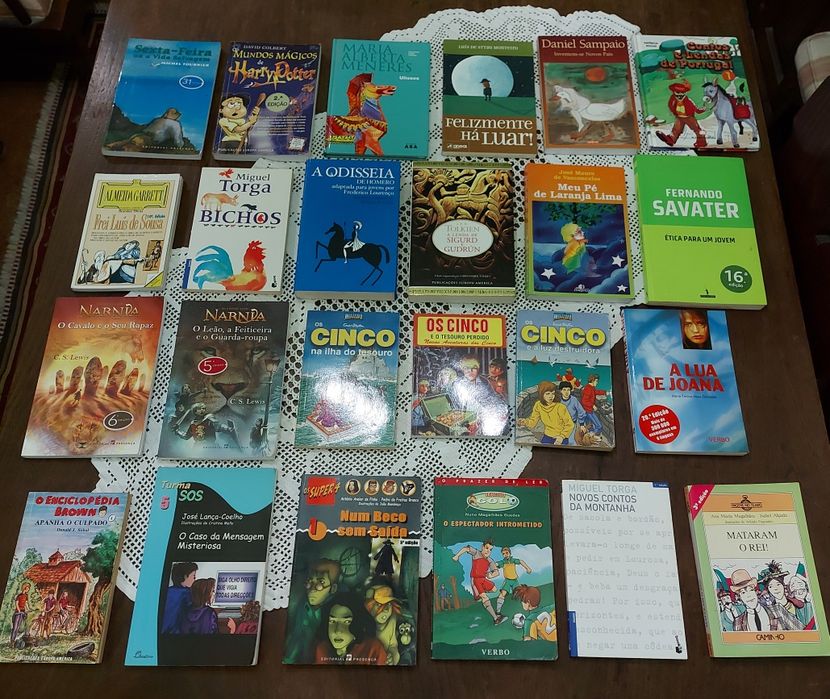 Livros para crianças e jovens