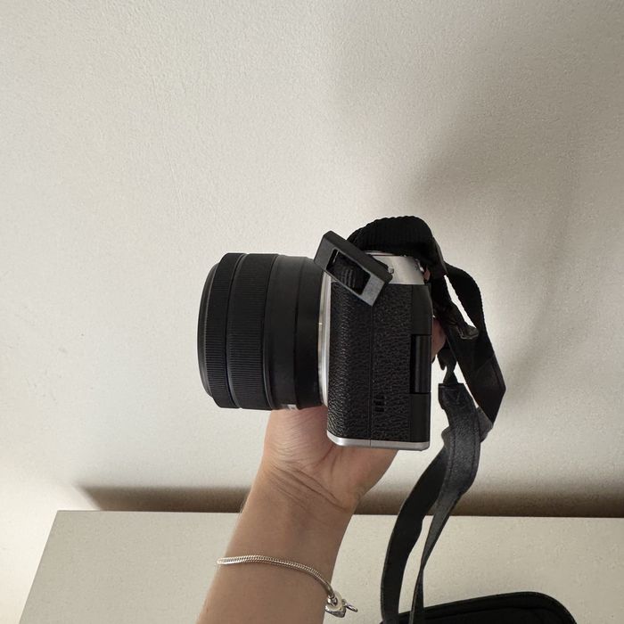 Fujifilm x-m5 com lente e garantia, como nova!