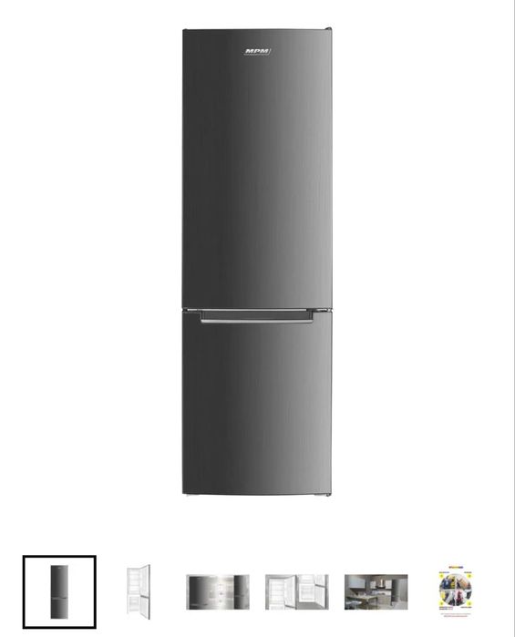 Lodówka MPM 285-KB-31/E 180cm Dark Inox