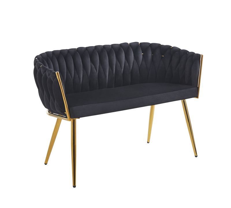 Sofa przeplatana Glamour (7 kolorów)