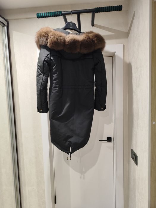 Парка зимова з натуральним хутром