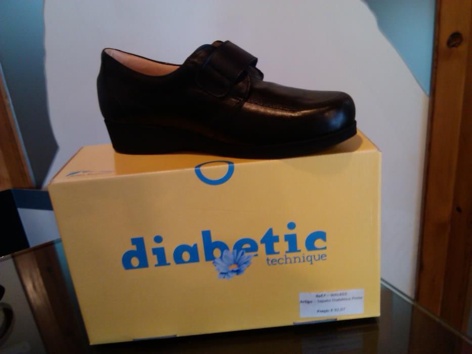 Sapatos para diabéticos - Tam 38