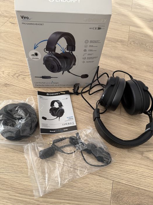 NOWE słuchawki z mikrofonem do gier  Endorfy  Viro EY1A002