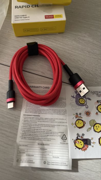 Usb кабель Baseus usb-a type -c довжина 2 метри