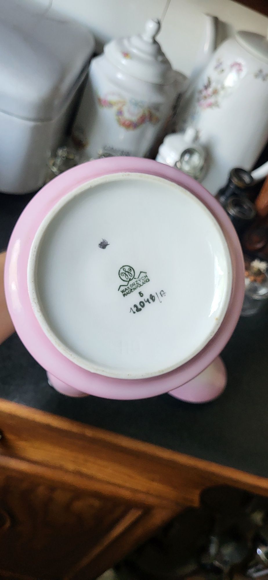 Serwis kawowy do kawy i herbaty porcelana porcelanowy Wałbrzych PRL