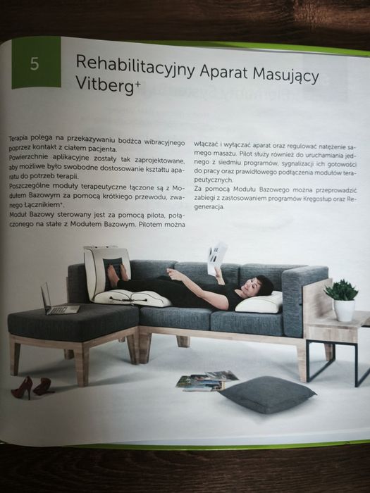 Vitberg - Materac masujący - Rehabilitacja - Wyrób medyczny