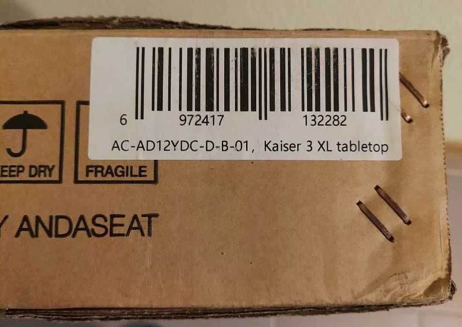 Кресло+Стол Anda Seat Kaiser 3L Orange + Tabletop магнитный столик