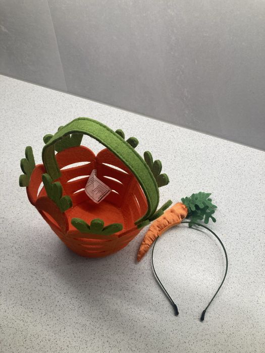 Обруч Морквинка та кошик для дітей