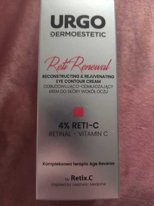 Urgo Dermoestetic, krem odbudowująco-odmładzający do skóry wokół oczu