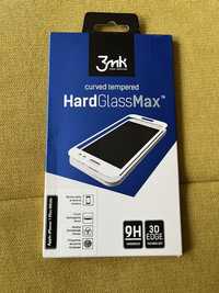 Szklo hartowane 3mk Hardass Max iPhone 7 Plus biale