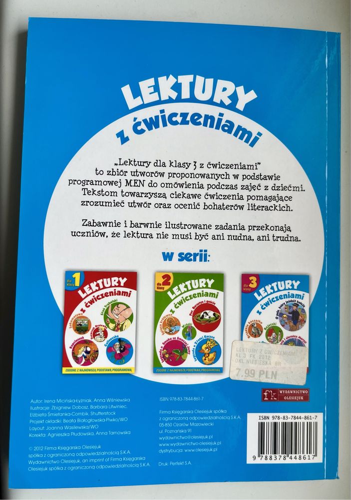 Lektury z ćwiczeniami