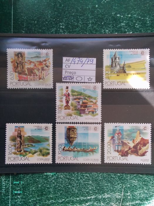 1980 Conferência Mundial Do Turismo Portugal MNH **