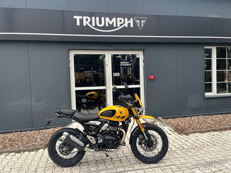 Triumph Scrambler możliwa jazda testowa Scrambler 400 XC, 2025 od ręki